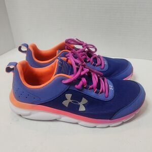 Under Armour assert 8 athletic shoes. Vibrant  purple pink. Size 7. EU 40.